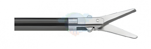 Ножницы Metzenbaum 12 мм, прямые, 2 подвиж. бранши, 5 мм, 33 см, без кремальеры