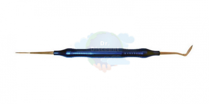 Зубчатые периотомы MSP-1F, длина 18,6 см, Прямой / Хоккейная клюшка