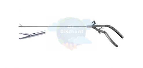 Иглодержатель LOFTLINE, ТС, 1x2 зубцы, 45 см, Ø 5.0 mm, c рукояткой 45°
