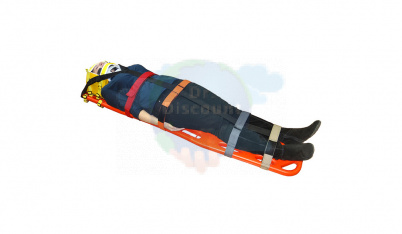 Щит спинальный иммобилизационный с фиксатором головы и ременной системой (комплект)