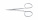 Ножницы STEVENS изогнутые, остроконечные, тенотомические, длина 11 см