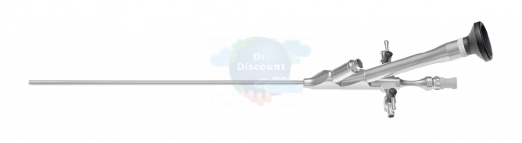 Эндоскоп жесткий для мининефроскопии (миниперк) 12°, Ø 12 Charr., 220 мм, с эффектом Бернулли